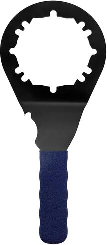Sink Drain Wrench Universal Under Sink Wrench Faucet Tool Fit for Hex Nuts and All 4, 6 and 8 Tab Locking Nuts on strainer drains Loosen and Tighten the Filter Lock Nut in Saudi Arabia