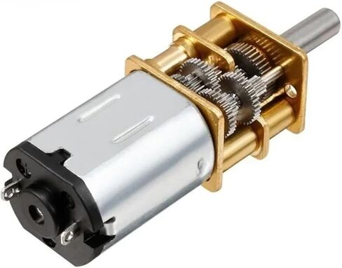 N20 محرك صندوق التروس المعدني DC3V 6V 12V 5rpm-1000rpm سرعة بطيئة عزم دوران عالي (200rpm-12v) in Saudi Arabia