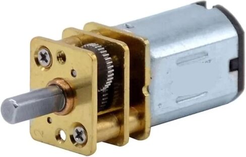 N20 Metal Gear Box Motor DC3V 6V 12V 5rpm-1000rpm Slow Speed ​​High Torque(200rpm-12v) in Saudi Arabia