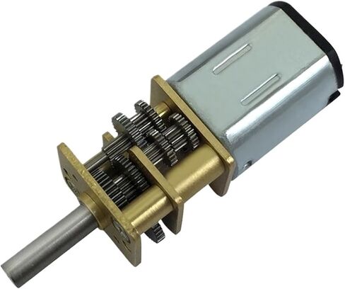 GA12-N20 DC 3V 6V 12V Metal Gear Motor Reduction 30RPM 50RPM 60RPM 100RPM 150RPM 200RPM 300RPM 600RPM 1000RPM(3v,50rpm) in Saudi Arabia