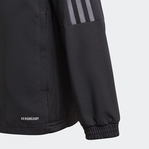 adidas unisex-child Tiro 21 Windbreaker Black Large in Saudi Arabia