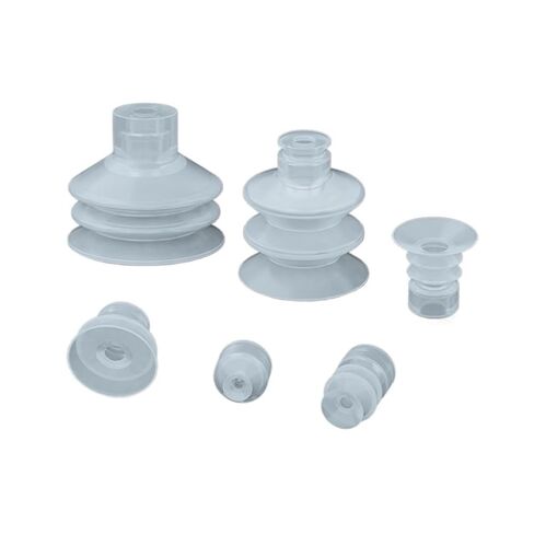 قطعة واحدة من Ventosa Sottovuoto Industriale، أكواب شفط فراغية، ملحقات Monostrato Accessori Pneumatici Potente Ugello في السيليكون Sp/dp(SP،-6 مم) in Kuwait