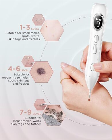 Skin Tag Remover - Skin Tag and Mole Remover for Home Use, Portable Removal Kit for Mole, Wart and Skin Tag for Women and Girls in Kuwait