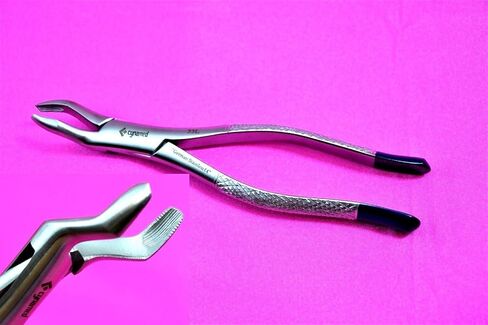 مجموعة من 3 قطع من كل قطعة من أدوات استخلاص الأسنان الألمانية الفاخرة FORCEP رقم 53L و53R رقم 23 أدوات طب الأسنان من الفولاذ الألماني المقاوم للصدأ in Kuwait