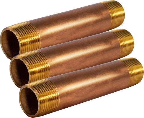 OQCS3477 5-1/2 "تركيبة أنابيب الحلمة النحاسية الطويلة بقطر اسمي 1/2" ونهايات NPT" in Kuwait