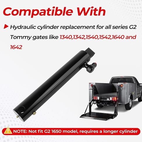 000971 أسطوانة الرفع الهيدروليكية G2 متوافقة مع Tommy Gate 1340، 1342، 1540، 1542، 1640، 1642 Series G2 Liftgates in Kuwait