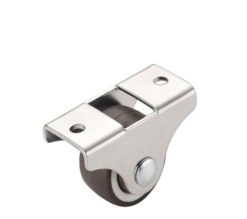 Pack of 4 2-inch 4-Hole Flat Double-Wheel Directional casters Silent Small Tatami Drawer Pulley Cabinet Roller Rubber in Saudi Arabia