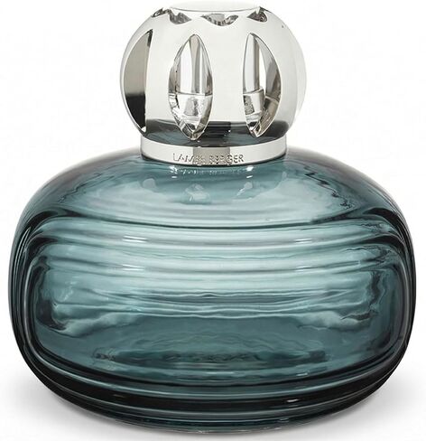 MAISON BERGER – Enigma Lampe Berger – Art Deco 2-in-1 Odor-Neutralizing and Fragrance Catalytic Lamp, 386 mL / 13.05 fl oz – No Fragrance Included – Made in France (Brown) in Saudi Arabia