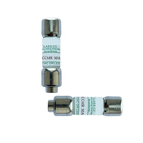 30 Amp 600-Volt CCMR Dual Element Time-Delay CC Cartridge Fuse Current Limiting Rejection Cartridge Fuses (Pack of 2) in Saudi Arabia