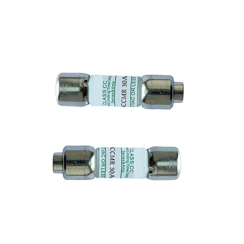 30 Amp 600-Volt CCMR Dual Element Time-Delay CC Cartridge Fuse Current Limiting Rejection Cartridge Fuses (Pack of 2) in Saudi Arabia