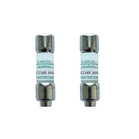 30 Amp 600-Volt CCMR Dual Element Time-Delay CC Cartridge Fuse Current Limiting Rejection Cartridge Fuses (Pack of 2) in Saudi Arabia