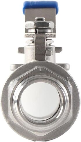 1 Pcs 1/4" 3/8" 1/2" 3/4" 1" 1-1/4" 1-1/2" 2" Two-Piece Ball Valve 304 Stainless Steel Double Outer Wire Ball Valve(12) in Saudi Arabia
