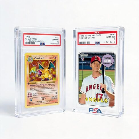 حافظة عرض لوح PSA - حافظة عرض بطاقات متدرجة من الأكريليك بسمك 1 بوصة مع غطاء مغناطيسي، واقي لوح شفاف متوافق مع PSA وCGC، حافظة لوح البطاقات للبطاقات المتدرجة in Kuwait