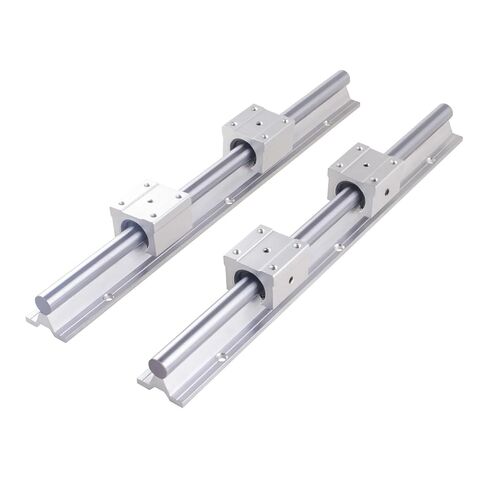 1800mm 2000mm 2200mm SBR16UU SBR20UU 2pcs SBR16/SBR20 Linear Rail +4 of Bearing Blocks(SBR16,2000mm) in Saudi Arabia
