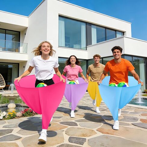 Granny Pants Yard Game Giant Granny Pants Outdoor Game Includes Bouncy Balls & Air Pumps Hilarious Outdoor Games for Adults and Family Backyard Gatherings Beach Games Team-Building Activities in Saudi Arabia