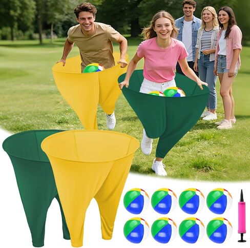 Granny Pants Yard Game Giant Granny Pants Outdoor Game Includes Bouncy Balls & Air Pumps Hilarious Outdoor Games for Adults and Family Backyard Gatherings Beach Games Team-Building Activities in Saudi Arabia