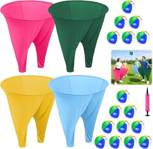 Granny Pants Yard Game Giant Granny Pants Outdoor Game Includes Bouncy Balls & Air Pumps Hilarious Outdoor Games for Adults and Family Backyard Gatherings Beach Games Team-Building Activities in Saudi Arabia