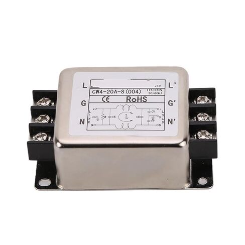CW4-3A/6A/10A/20A/30A-S(004) Single-Stage Filter Single-Phase AC Power Filter Terminal Block 220V(CW4-3A-S 004) in Saudi Arabia