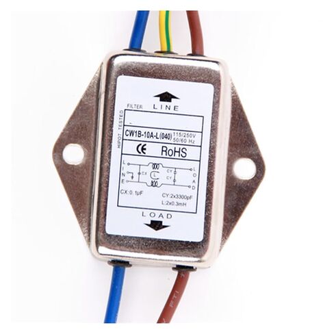 CW1B-3A/6A/10A-L(040) فلتر طاقة تيار متردد أحادي الطور 220 فولت مضاد للتدخل (CW1B-10A-L 040) in Saudi Arabia