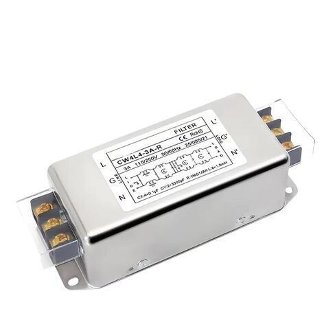 CW4L4-3A/6A/10A/20A/30A-R Four-Stage Filter Terminal Single-Phase 220V Power Filter Purification Anti-Interference(CW4L4-10A-R) in Saudi Arabia