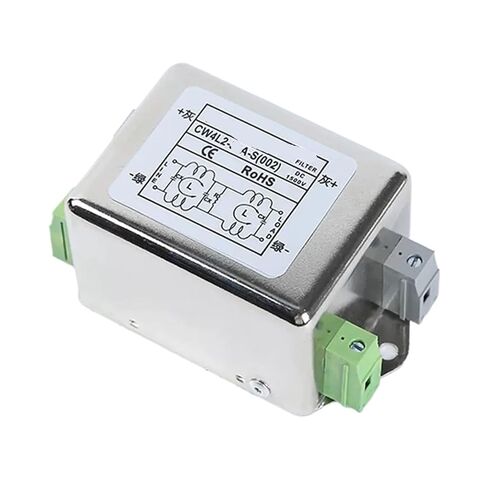CW4L2-1A/3A/6A/10A/20A/30A-S(002) Dual Section DC Power Filter Anti-Interference 12V 24V 48 Terminal Block(CW4L2-20A-S 002) in Saudi Arabia