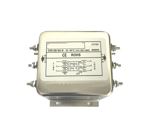 CW12B-6A/10A/20A/30A/40A/50A/60A-S مرشح ثلاثي الطور ثلاثي الأسلاك 380 فولت (CW12B-40A-S) in Saudi Arabia