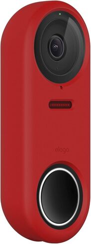 elago Silicone Case Designed for Google Nest Hello Doorbell Cover (Wired) [Dark Brown] - Full Protection, Night Vision Compatible [US Patent Registered] in Saudi Arabia