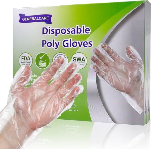 Disposable Plastic Gloves Food Handling Service Gloves Disposable For Cooking in Saudi Arabia