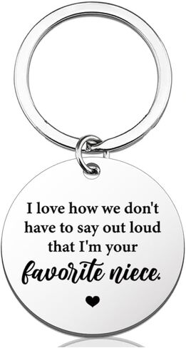 Aunt Gifts from Niece Nephew, Auntie Puzzle Keychain Birthday Mothers Day Christmas Gifts for Aunts Aunties, Best Aunt Ever Gift - Black in Saudi Arabia