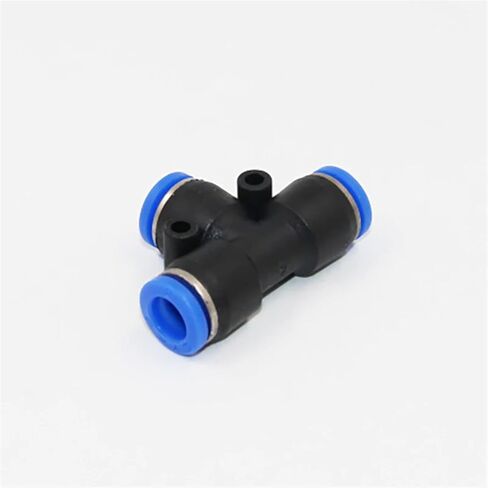 1Pcs PE Air Connectors Hose Connection Air Fitting 3Way Quick Coupling Pneumatic Fittings 4/6/8/10/12/14/16Mm(PE6) in Kuwait
