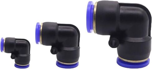 10PCS Pneumatic Fitting Pressure Regulator Pipe Throttle Valve Compressor Accessories PV 4mm 6mm 8mm 10mm 12mm 14mm 16mm(PV4) in Kuwait