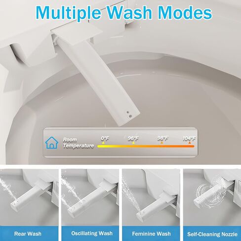 TOTTE Smart Toilet with Bidet, Hands-Free with Auto Open/Close Lid & Self-Cleaning Bowl | Adaptive Warm Water Wash & Heated Seat, Built-in Aroma, One-Piece Elongated Design in Saudi Arabia