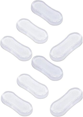 مجموعة ممتصات الصدمات لمقعد المرحاض الشفاف مكونة من 8 قطع، مصدات أغطية مقاعد المرحاض لاصقة قوية من السيليكون، مخازن مؤقتة لمقعد المرحاض، وسادات مطاطية لغطاء المرحاض، للمنزل، والفندق، ومراحيض المستشفى in Kuwait