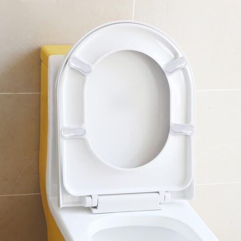 مجموعة ممتصات الصدمات لمقعد المرحاض الشفاف مكونة من 8 قطع، مصدات أغطية مقاعد المرحاض لاصقة قوية من السيليكون، مخازن مؤقتة لمقعد المرحاض، وسادات مطاطية لغطاء المرحاض، للمنزل، والفندق، ومراحيض المستشفى in Kuwait