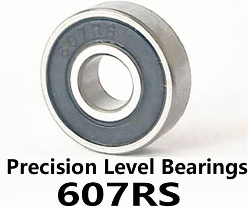2 قطعة/الوحدة 607RS كرة أخدود عميقة تحمل مصغرة مستوى الدقة محامل 607-RS 607RS 7*19*6 مللي متر 7*19*6 in Kuwait