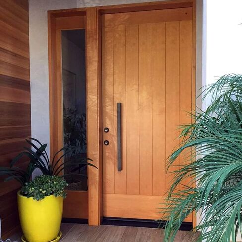 Entry Door Handle Modern & Contemporary Back-to-Back Stainless Steel Door Pull Handle/Barn Door Pull Handle/Glass Pulls, Interior/Exterior, Commercial/Residential - Matte in Saudi Arabia