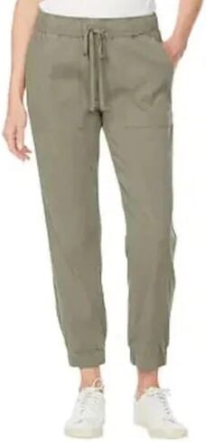 Buffalo Womens Tencel Blend Pull On Joggers - Athletic Pants (Green, XL) in Saudi Arabia