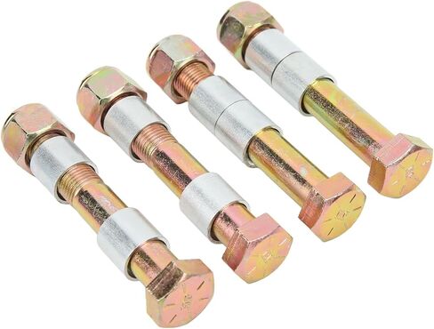 Metal and Rubber Hood Hinge Pivot Bushing and Mounting Screw/Fastener Set, Suitable for 379, Easy to Install for Truck Owners in Saudi Arabia