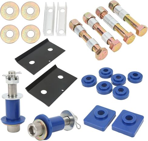 Metal and Rubber Hood Hinge Pivot Bushing and Mounting Screw/Fastener Set, Suitable for 379, Easy to Install for Truck Owners in Saudi Arabia