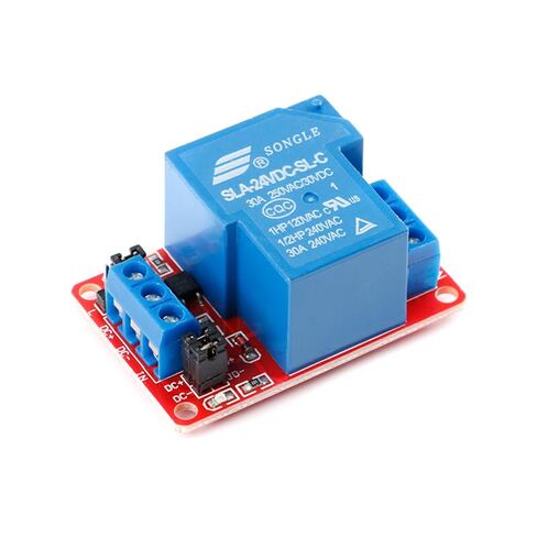 2Pcs 24V Relay Module 1-Channel 30A with Optocoupler Isolation Relay Module High and Low Level Trigger in Saudi Arabia