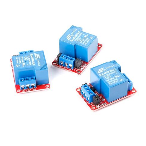 2Pcs 24V Relay Module 1-Channel 30A with Optocoupler Isolation Relay Module High and Low Level Trigger in Saudi Arabia