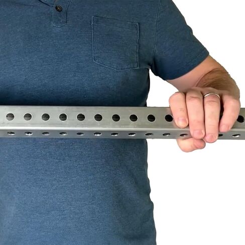 مجموعة عمود اللافتة المربعة SmartSign - عمود من الفولاذ المجلفن بطول 6 أقدام (عرض 1.5 بوصة) مع قاعدة وأجزاء صلبة بطول 3 أقدام، مصنوعة في الولايات المتحدة الأمريكية in Kuwait