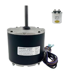 0131M00061SP 1/4HP محرك مروحة مكثف 208-230V 1.5A 830 RPM 1-Speed ​​يستبدل مكيف الهواء Goodman Amana Janitrol 0131M00014PS Zhongshan Broad-Ocean YDK-180S84062-01 OEM تمت ترقيته in Kuwait