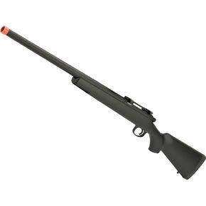 Evike Airsoft - بندقية CYMA القياسية VSR-10 لركوب الدراجات الهوائية (اللون: أسود مع حاجز نطاق) in Kuwait