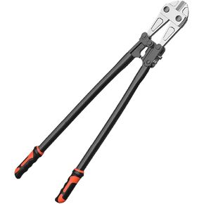 قطاعة مسامير مقاس 14 بوصة، قاطعات أسلاك ذات شفرات فولاذية T8 شديدة التحمل للسلاسل والمعادن والمسامير والمسامير والأسوار، مقبض مطاطي مريح للاستخدام الصناعي والمشروعات اليدوية in Kuwait