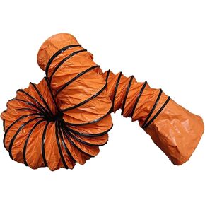Retractable Flexible Duct Hose - Flame Retardant Exhaust Fan Ventilation, Durable Airflow Solution, Ideal for Home, Garage & Industrial Use, 4-inch Diameter in Kuwait
