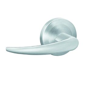 Schlage commercial ND40OME626 ND Series Grade 1 Cylindrical Lock, Privacy Function, Omega Lever Design, Satin Chrome Finish in Kuwait