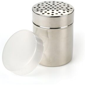 RSVP International Endurance Kitchen Shaker Collection, Dishwasher Safe, Salt & Pepper Set, 10-Ounce, Stainless Steel in Kuwait