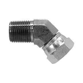 1503-08-08 Hydraulic Fitting 1/2" Male Pipe X 1/2" Female Pipe Swivel 45 Degree Degree Carbon Steel in Saudi Arabia