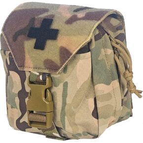 الحقيبة الطبية التكتيكية ， RIP Away Ifak Pouches ، تمزيق الإسعافات الأولية EMT MOLLE TRAUMA KIT BAS EDC. (MC) in Kuwait